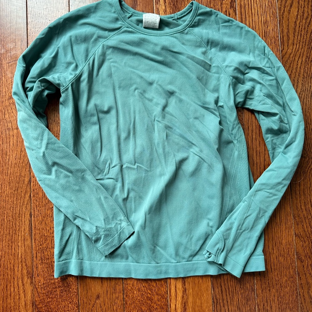 Athleta Girl Teal Top